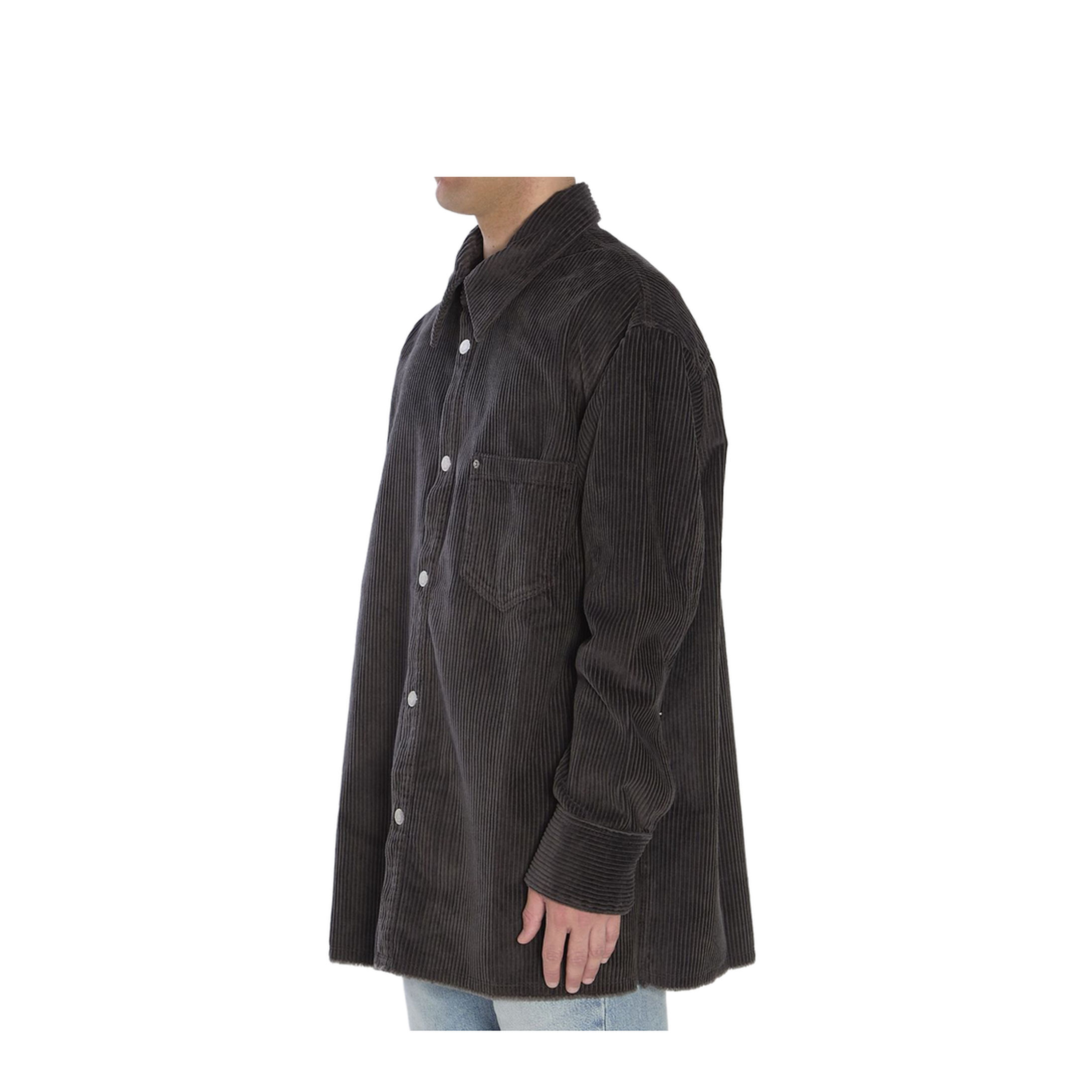 Corduroy Velvet Overshirt - Image 3