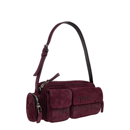 The Tote Handbag Suede Dark Plum - Image 4