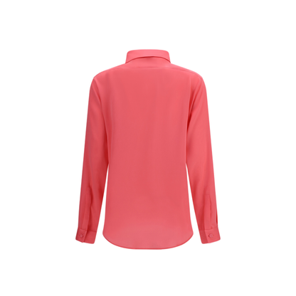 Tuxedo Shirt In Silk With Pleated Bib - Image 2