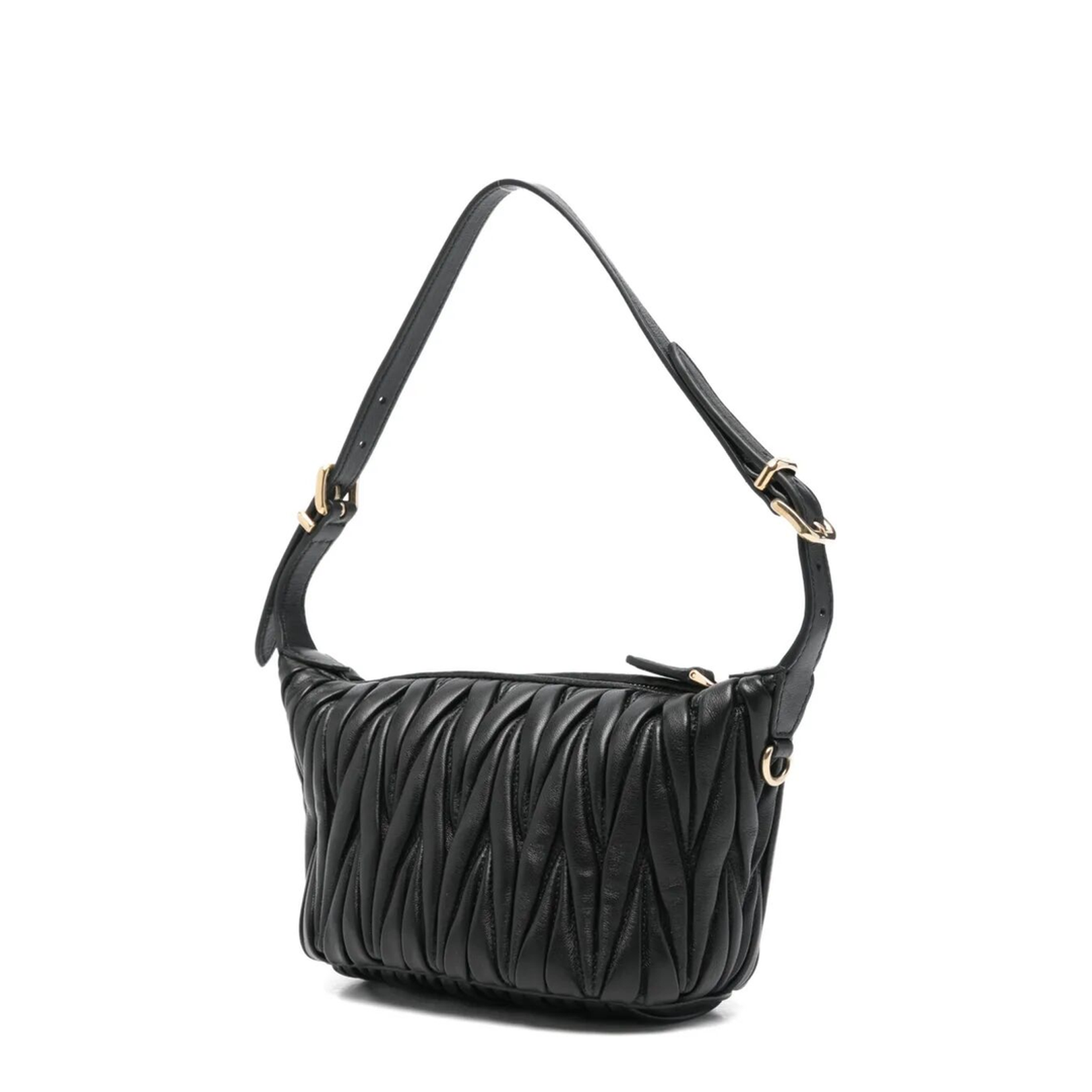 Matelassé Nappa Leather Pouch - Image 3