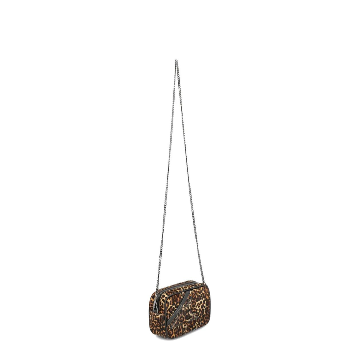 Mini Star Bag Mini Pony Skin Crossbody Bag - Beige, Brown and Black - Image 3