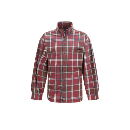 Zip Shirt in Cotton-Blend Flannel - Image 1