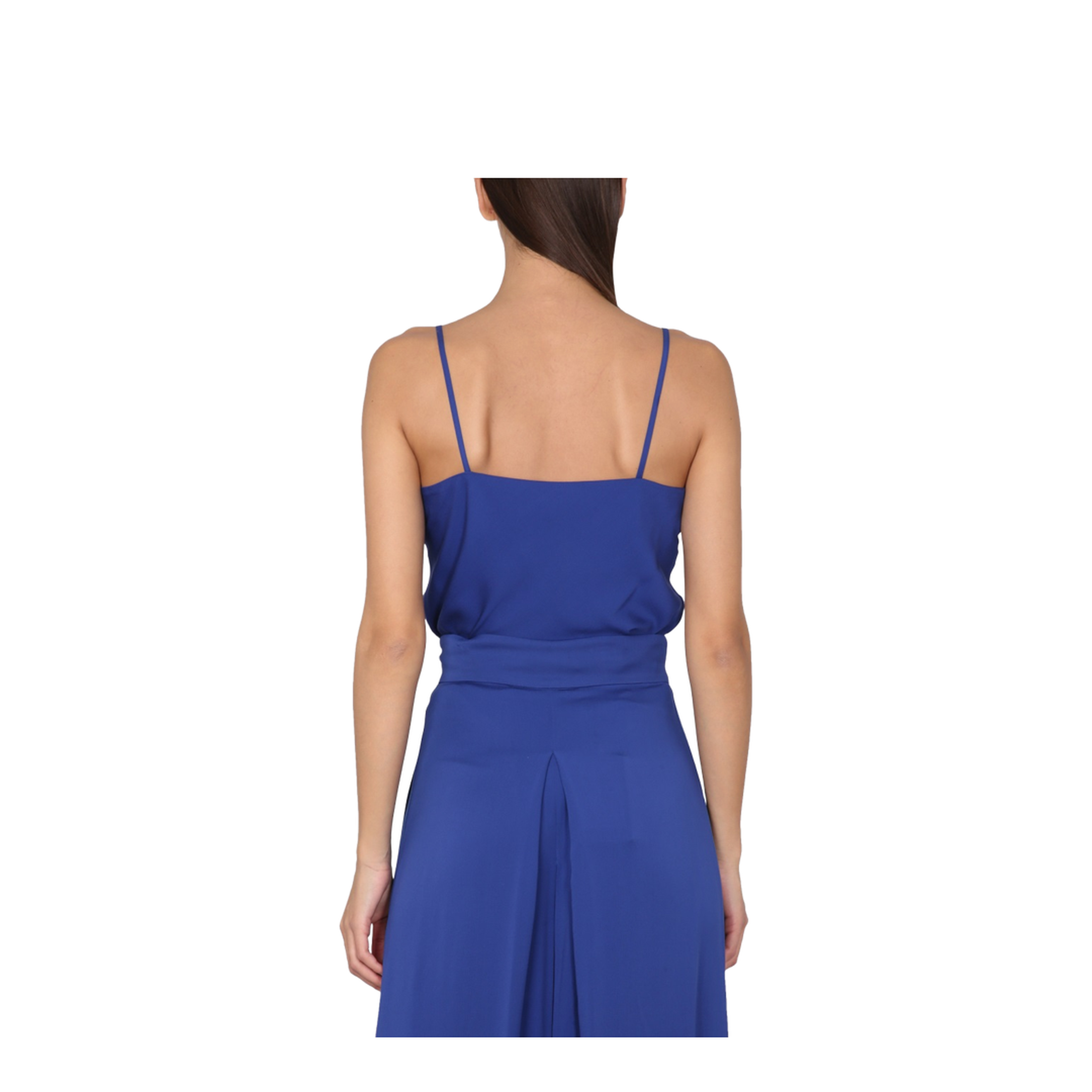 Silk Charmeuse Tuxedo Top - Image 3