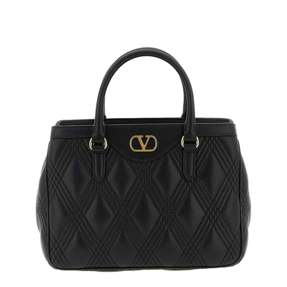 Quilted Nappa Leather Handbag - Image 1