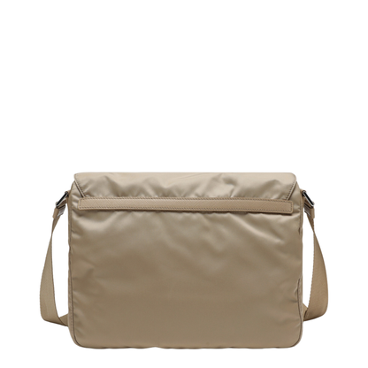 Re-Nylon Medium Re-Nylon Shoulder Bag - Camel Brown - Image 2