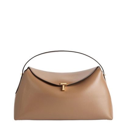 T-lock Leather Shoulder Bag - Image 1