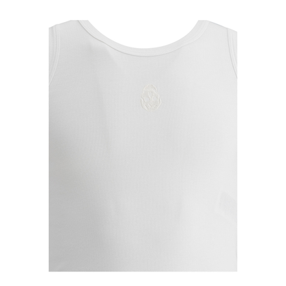 Skull-Embroidered Tank Top - Image 3