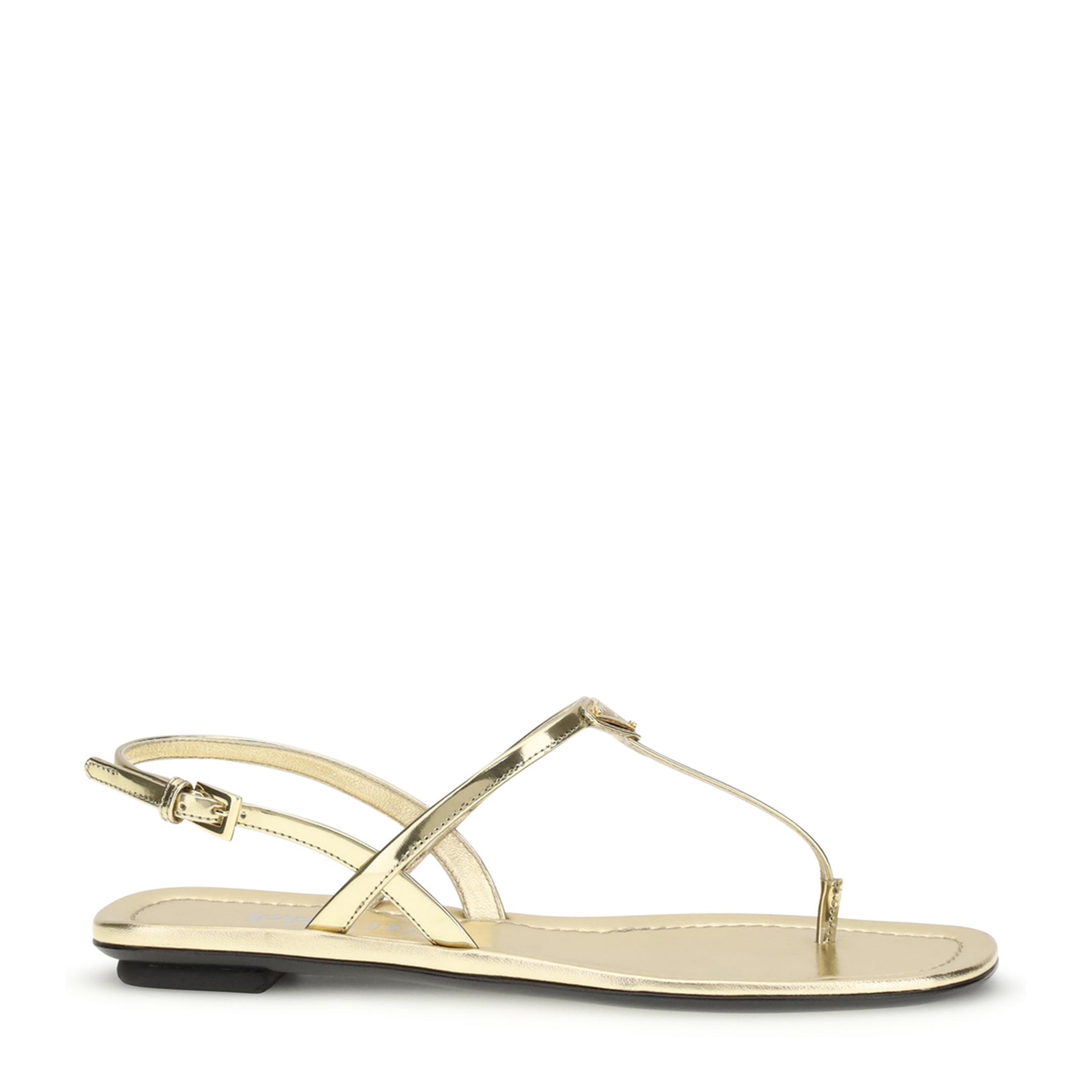 Leather Flip-Flop Sandals - Image 1