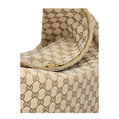 Brera Large GG Canvas Crossbody - Sand and dark brown GG canvas (Beige/Brown) - Image 4