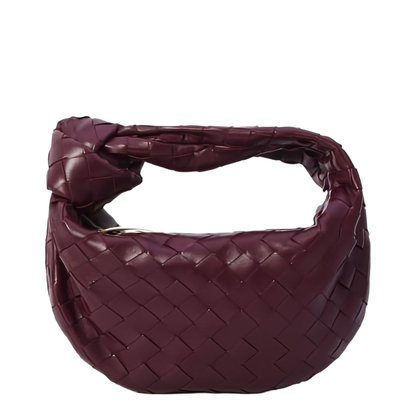 Mini Jodie Leather Top Handle Bag - Red - Image 3