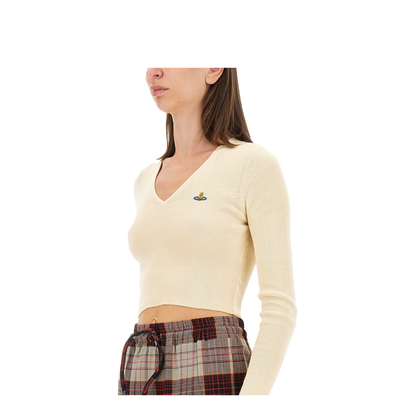 V-neck Logo-Embroidery - Image 4