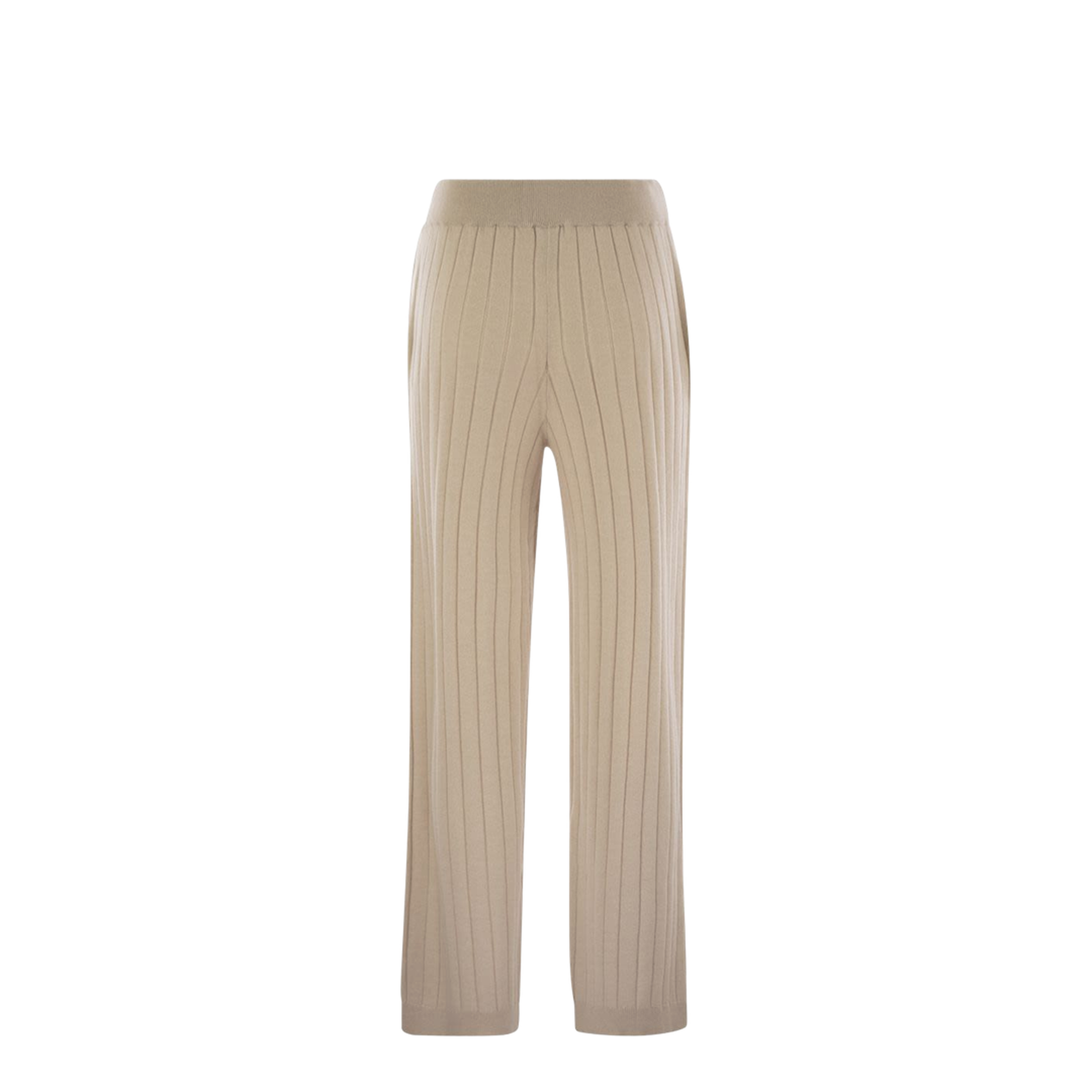 Cashmere Knit Trousers - Image 5