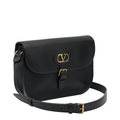 Antibes W20.5 Calfskin Shoulder Bag - Black - Image 2