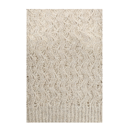 Open-knit Construction Sweater - Image 3