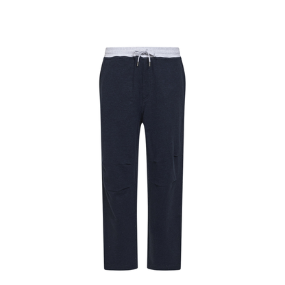 Drawstring Pants - Blue - Image 1