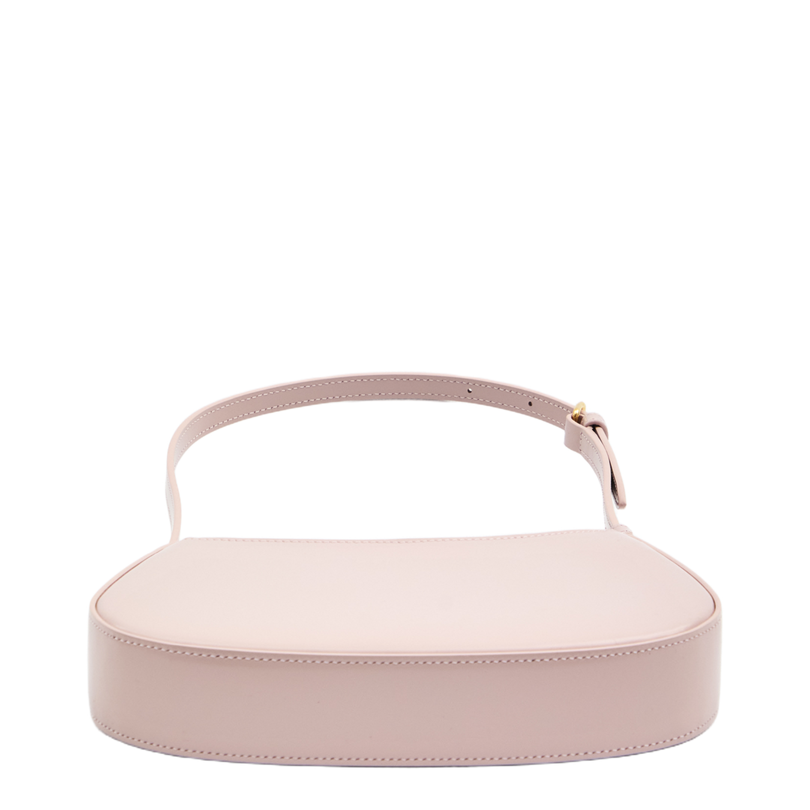 Medium Tilly Bag in Shiny Calfskin - Bleached Pink - Image 3