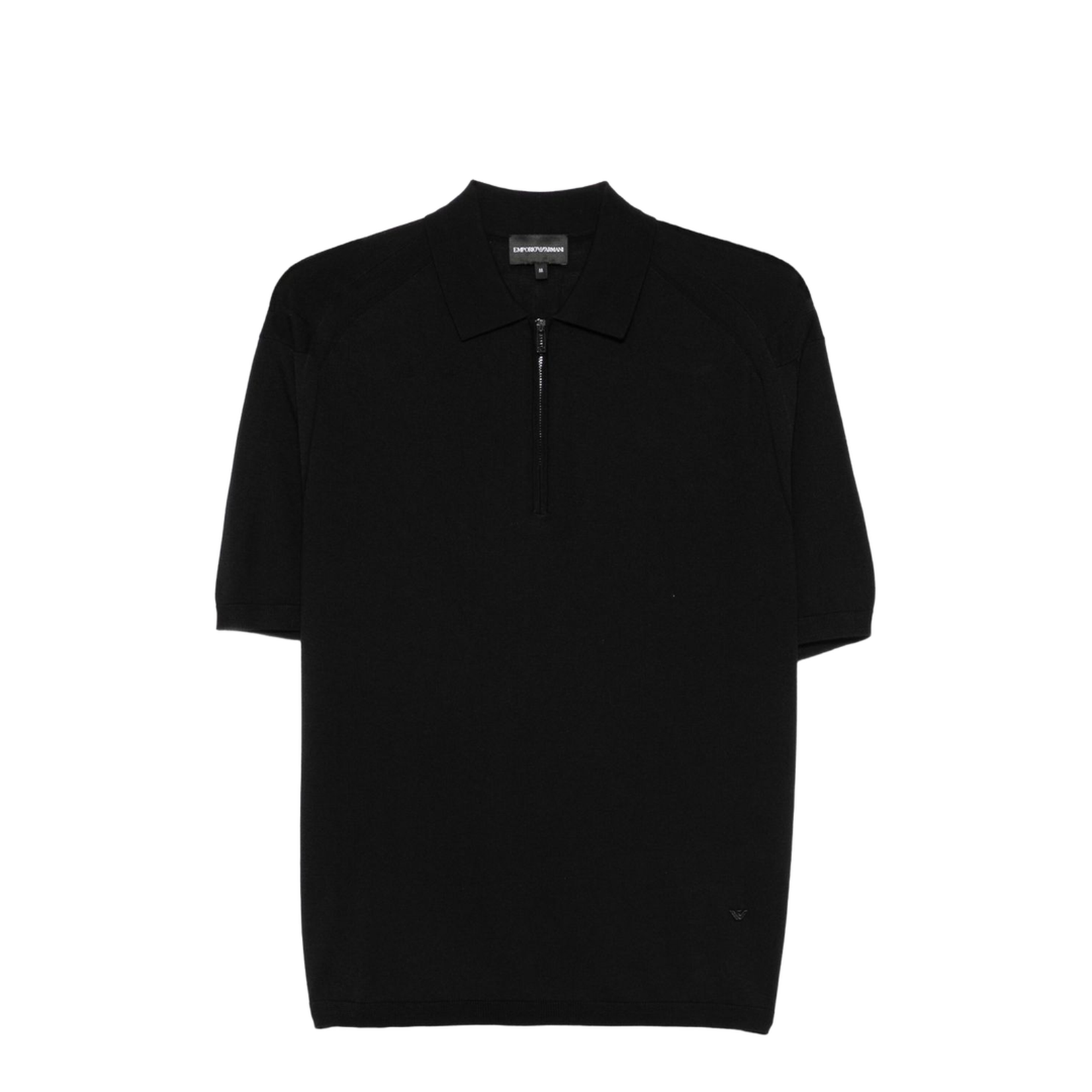 Wool Blend Polo Shirt - Image 1