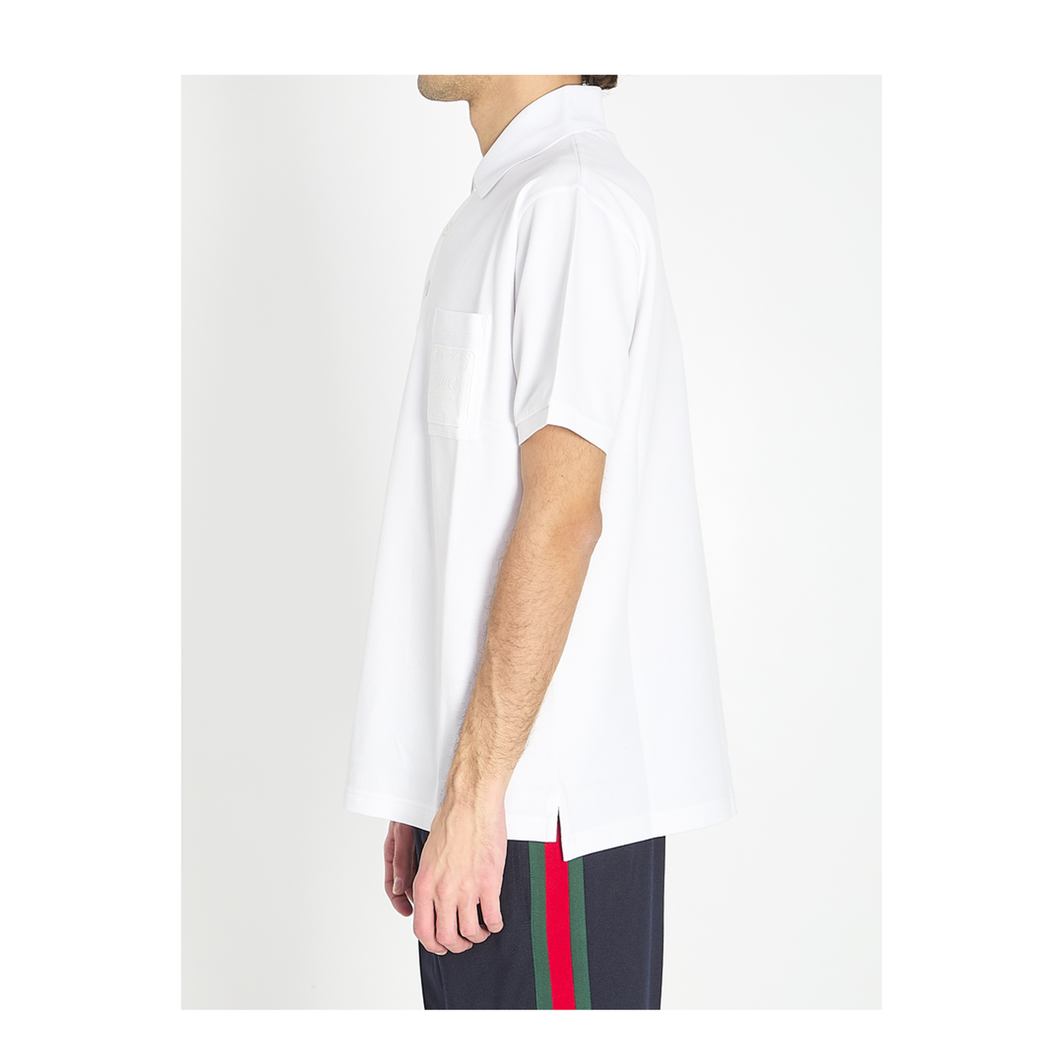 Polo in Cotton Stretch Piqué - Image 3