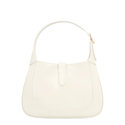 Softbit Medium Leather Top Handle Bag - Cream - Image 4
