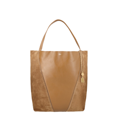 Brown Spin Tote Bag - Image 1