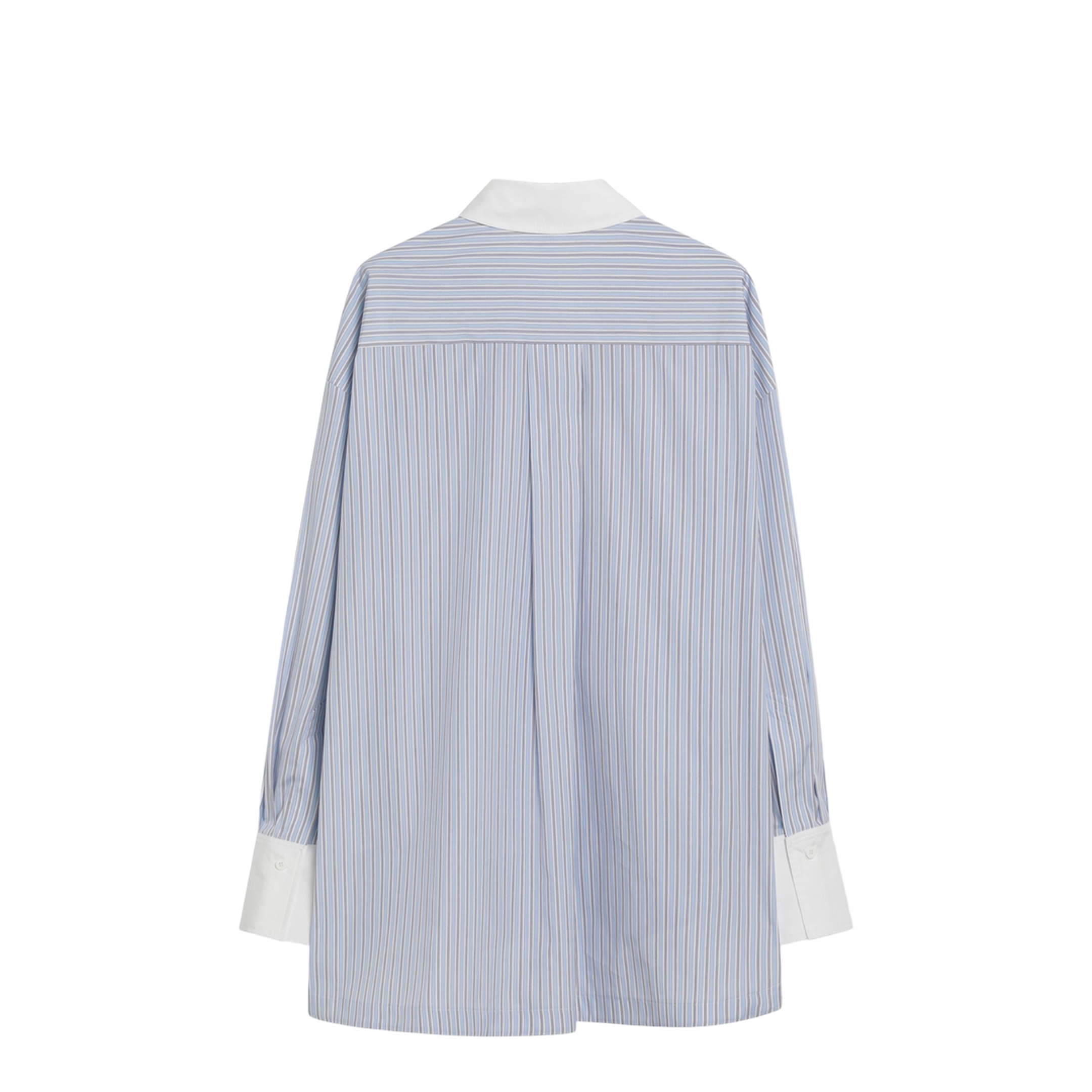 Light Blue/White Striped Shirt - Image 2