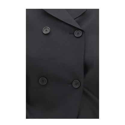 Rolo Double-Breasted Silk and Wool Blazer - Image 3