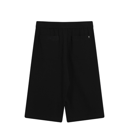 Bermuda Wide Black in Cotton - Image 2