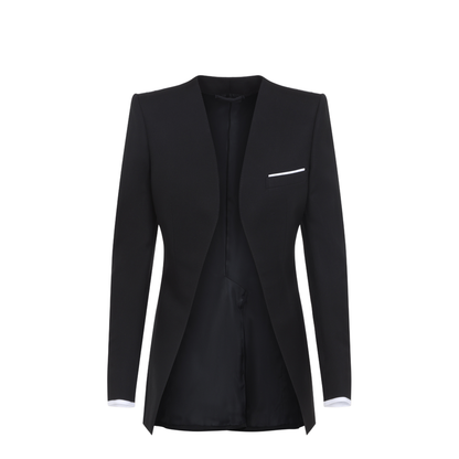 Collarless Jacket - Image 1