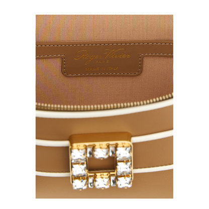 Vanity Très Vivier Micro Bag in Leather - Camel - Image 4