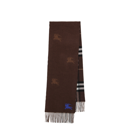Reversible Check Cashmere Scarf - Image 1