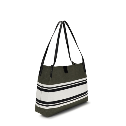 Medium Canvas and Leather Release Tote - Image 3