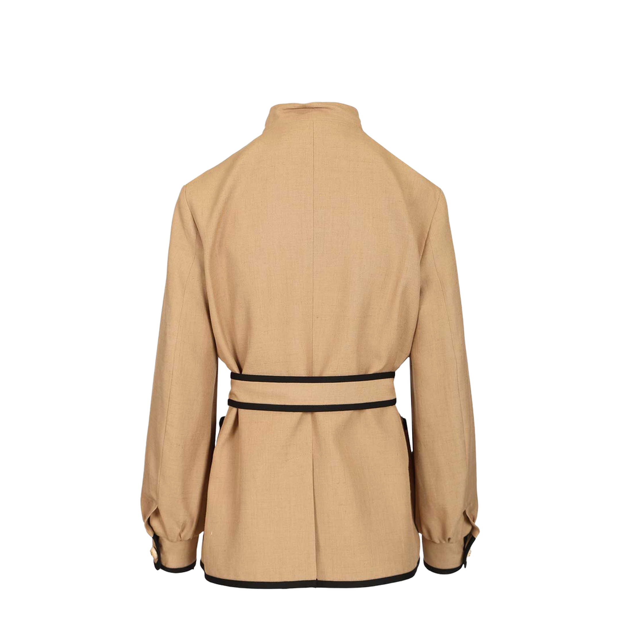 Caban Embroidered Logo Jacket - Image 2