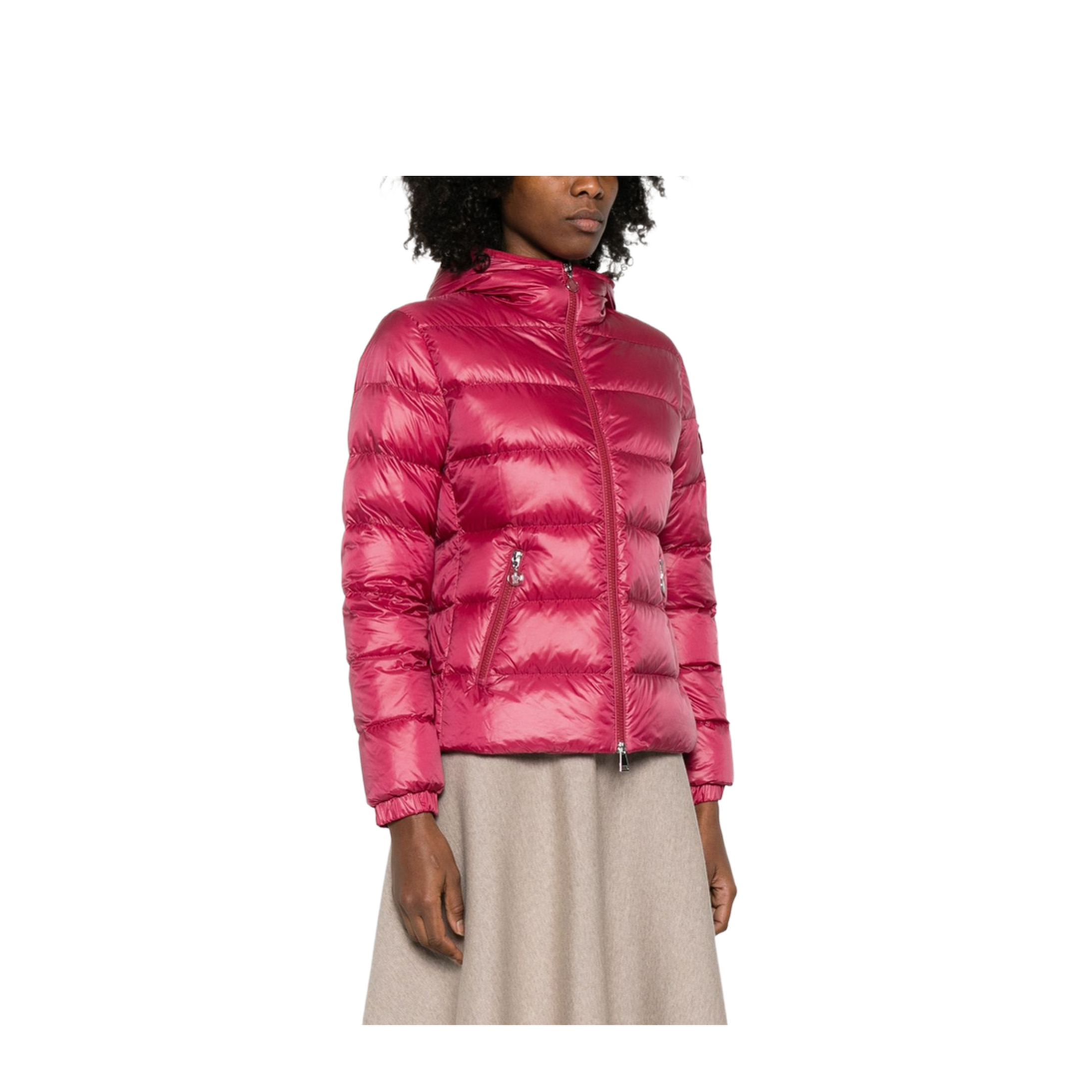 Glesse Hooded Short Down Jacket - Image 2