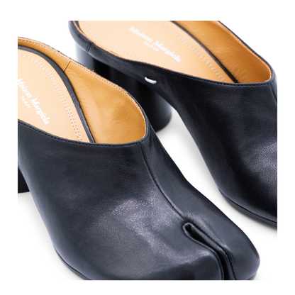 Black Tabi Mule Pumps - Image 7