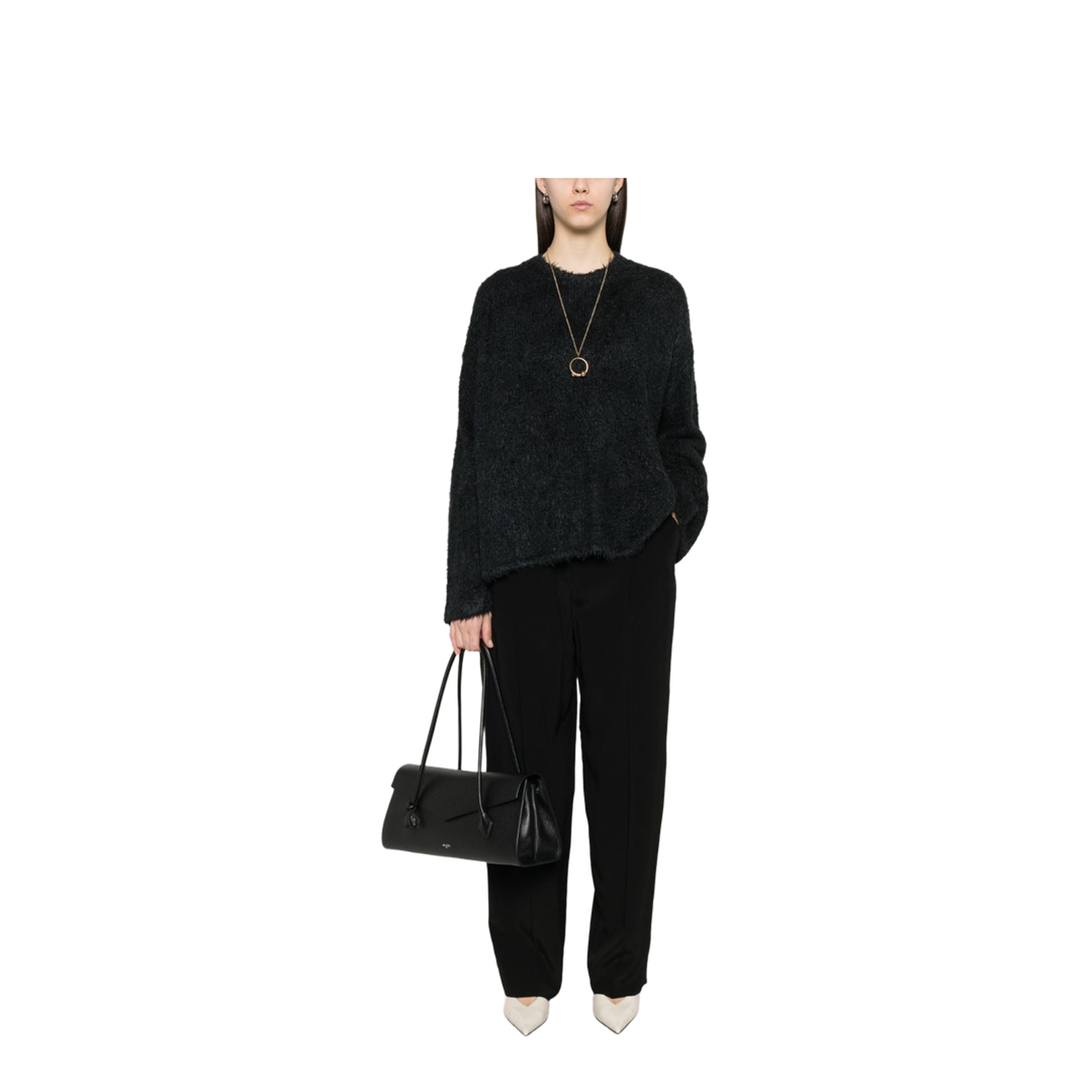 Double-Pleat Straight Trousers - Image 4