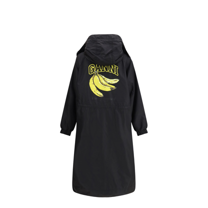 Flyweight Banana Graphic Long Parka - Image 2