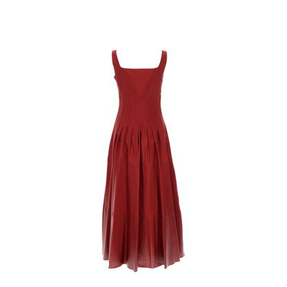Cotton Midi Dress - Image 3