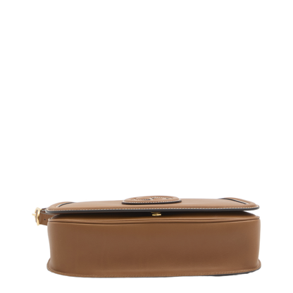 Blondie Large Leather Top Handle Bag - Tan - Image 4
