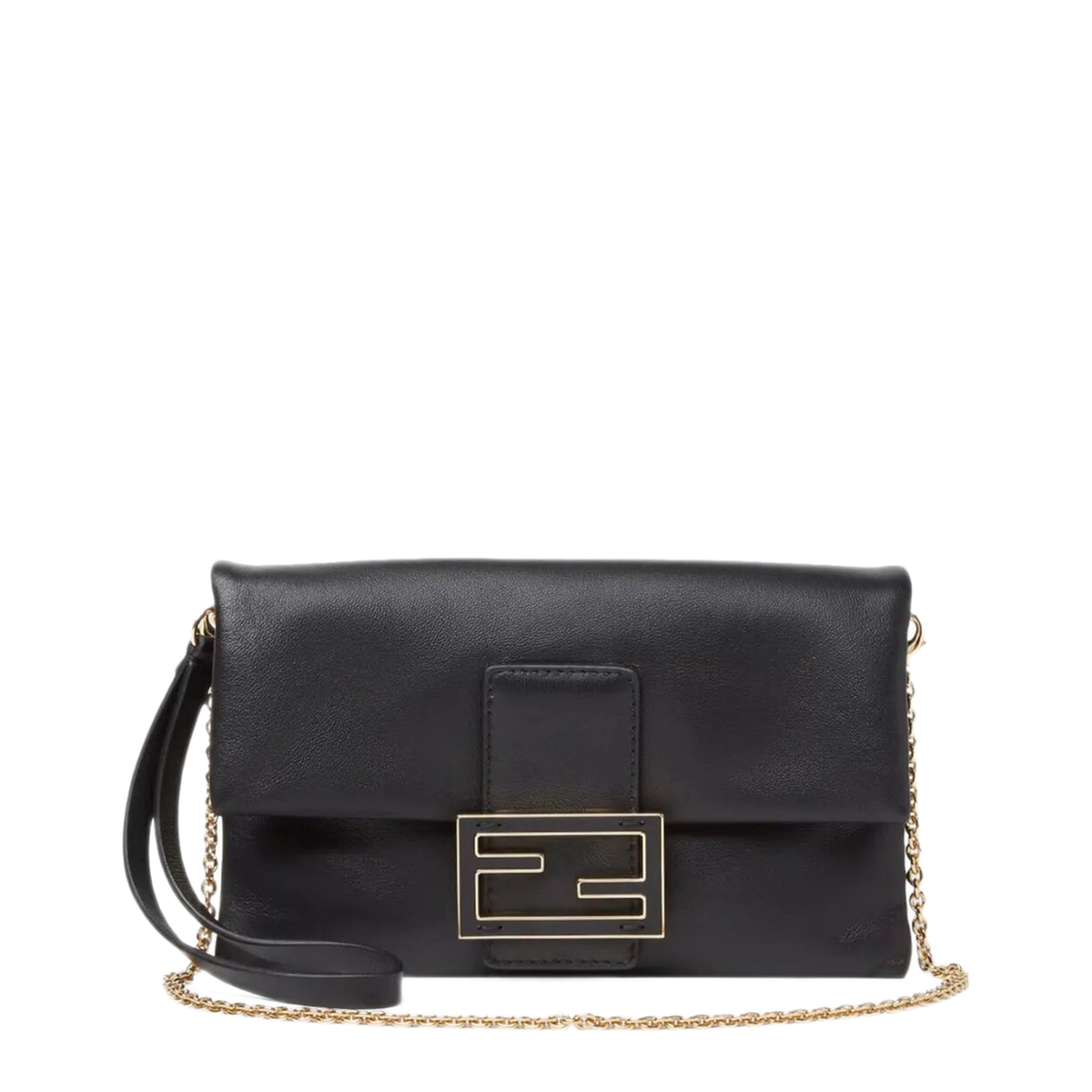 Mamma Baguette Pouch Nappa Leather - Black - Image 1