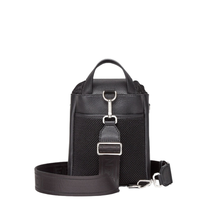 Roma Mini Leather Crossbody Bags - Black - Image 3