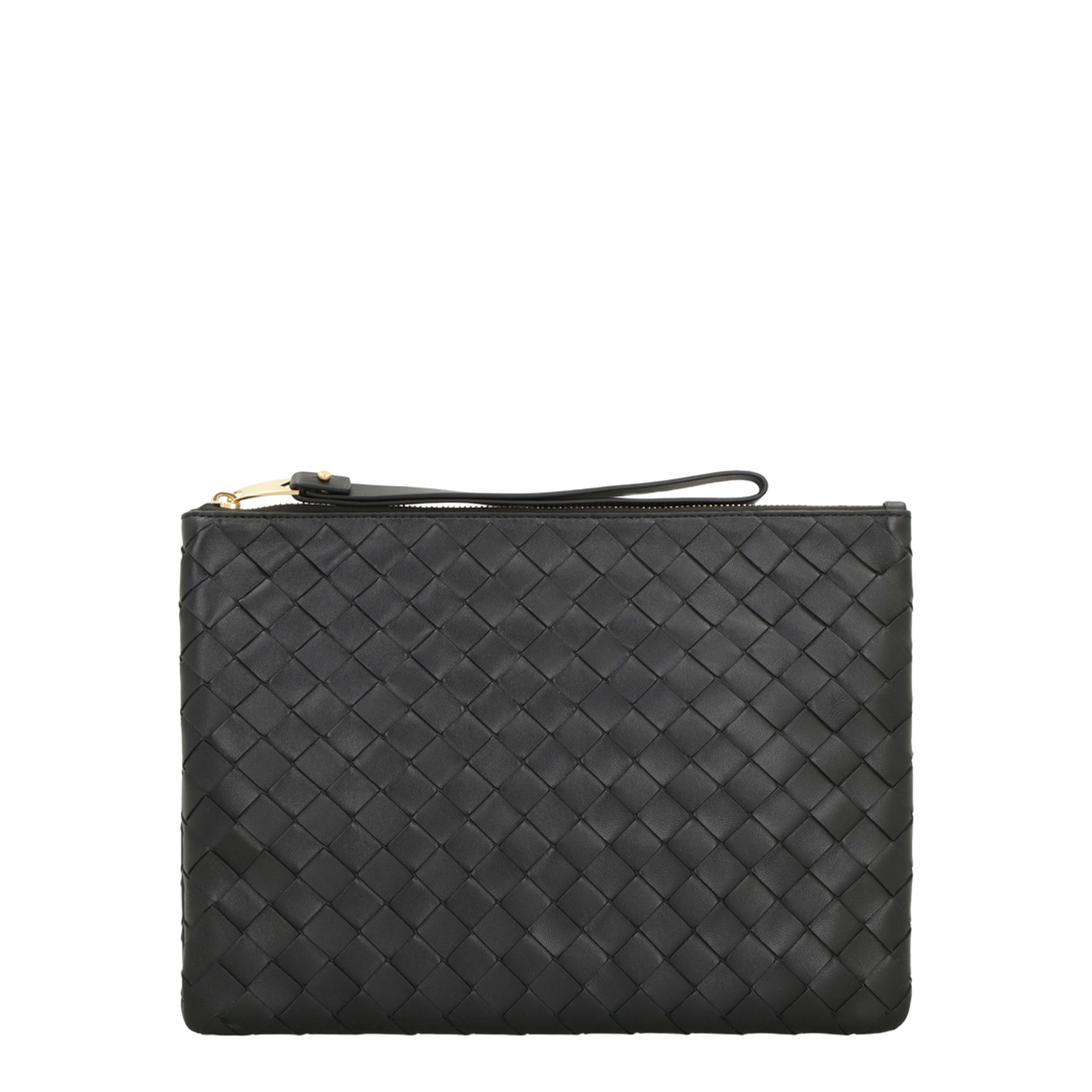 Intrecciato Leather Flat Pouch - Image 2