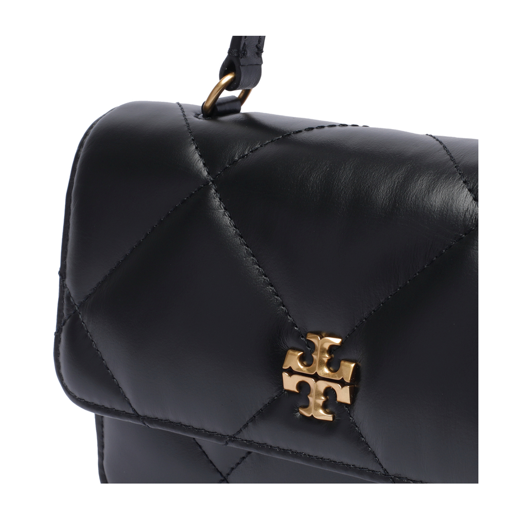 Kira Diamond Mini Sling Bag Leather Black - Image 4