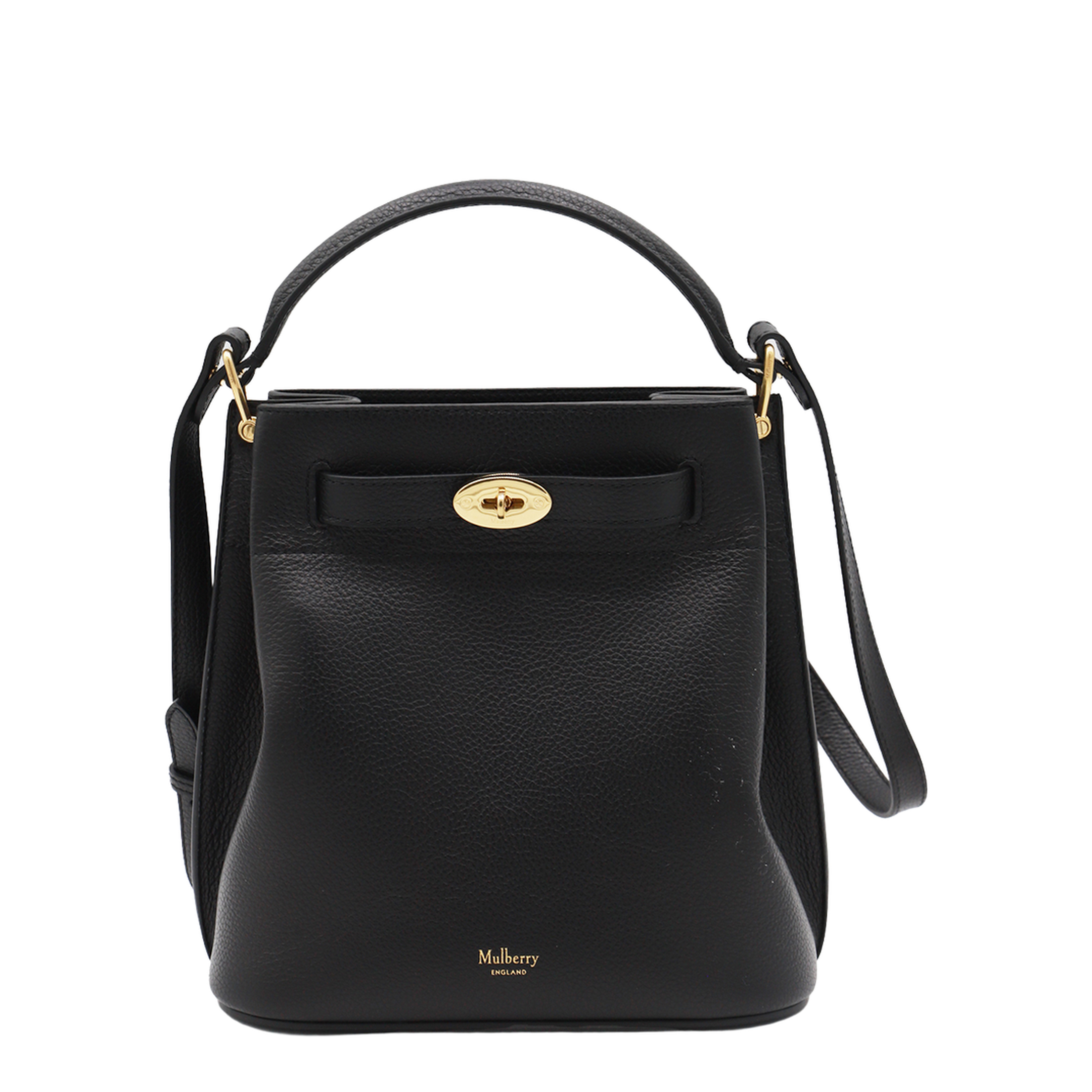 Islington Bucket Bag Small Classic Grain - Black - Image 1