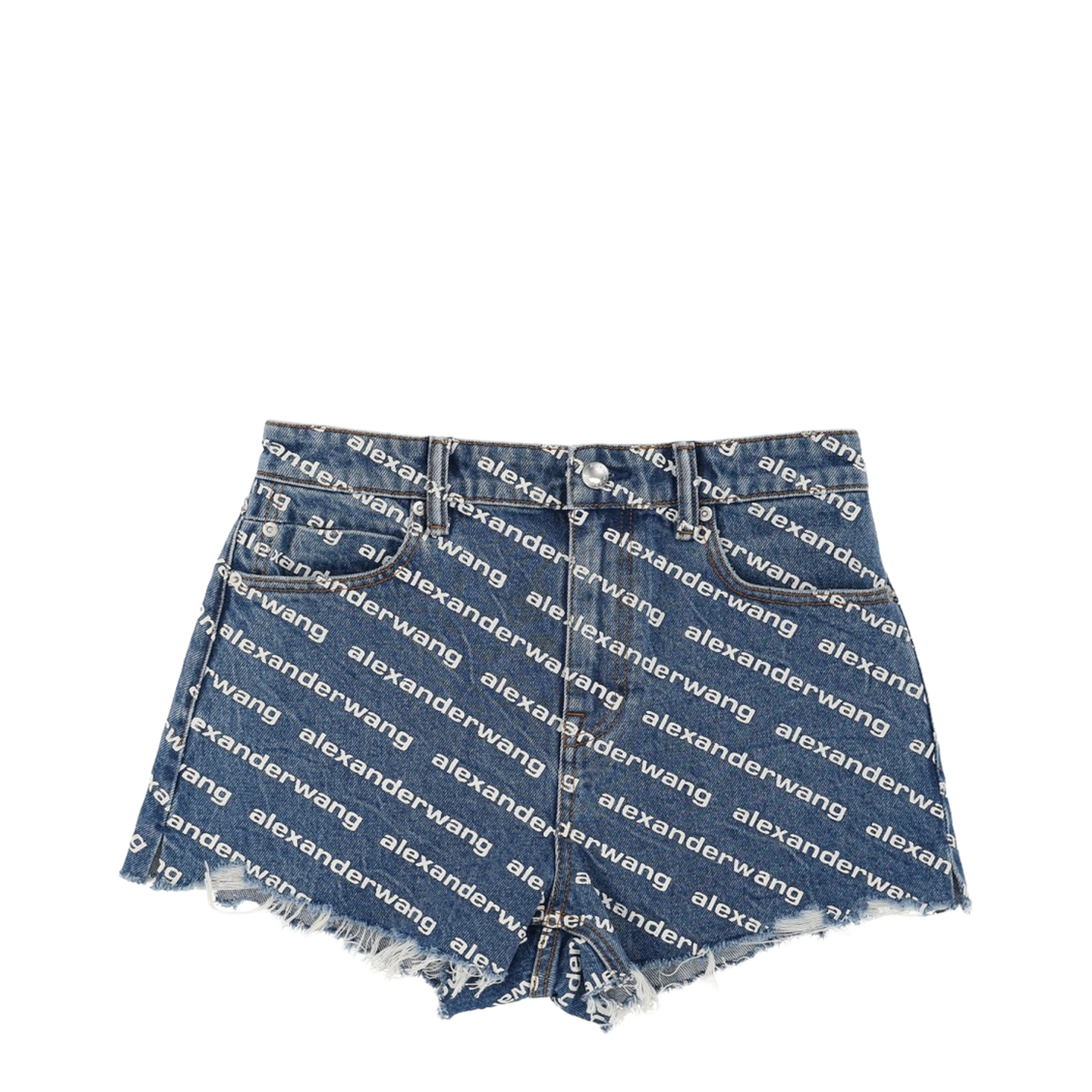 Shorts with All Over Logo - Image 1