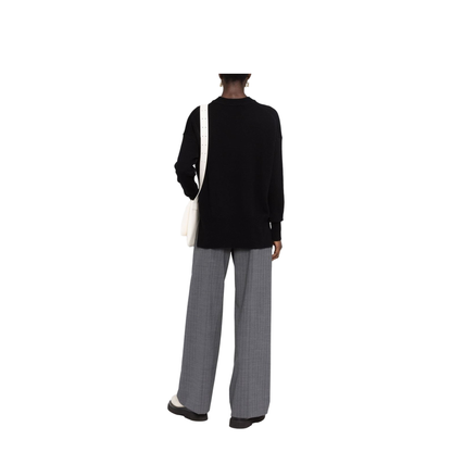 Superfine Cashmere Sweater Black - Image 1