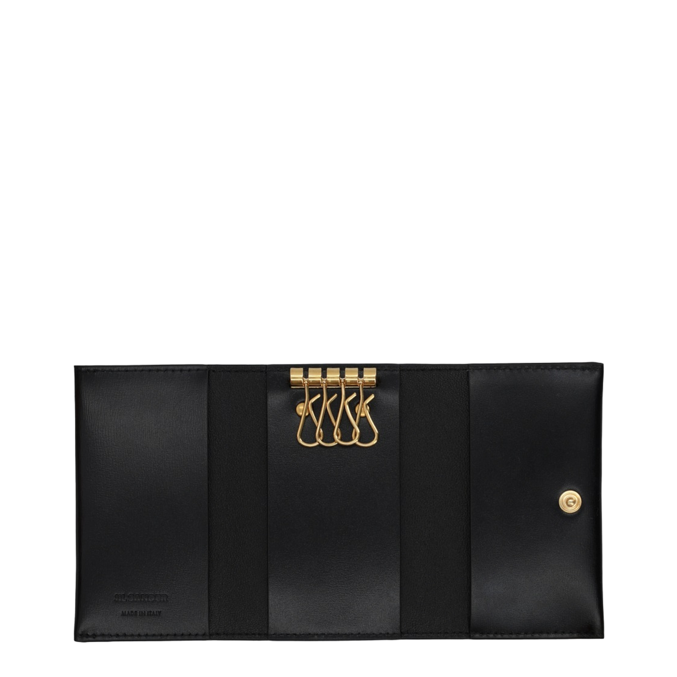 Leather Keychain Clutch Bag - Image 3