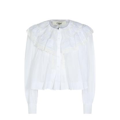 Casual Top With Ruffles - Image 1
