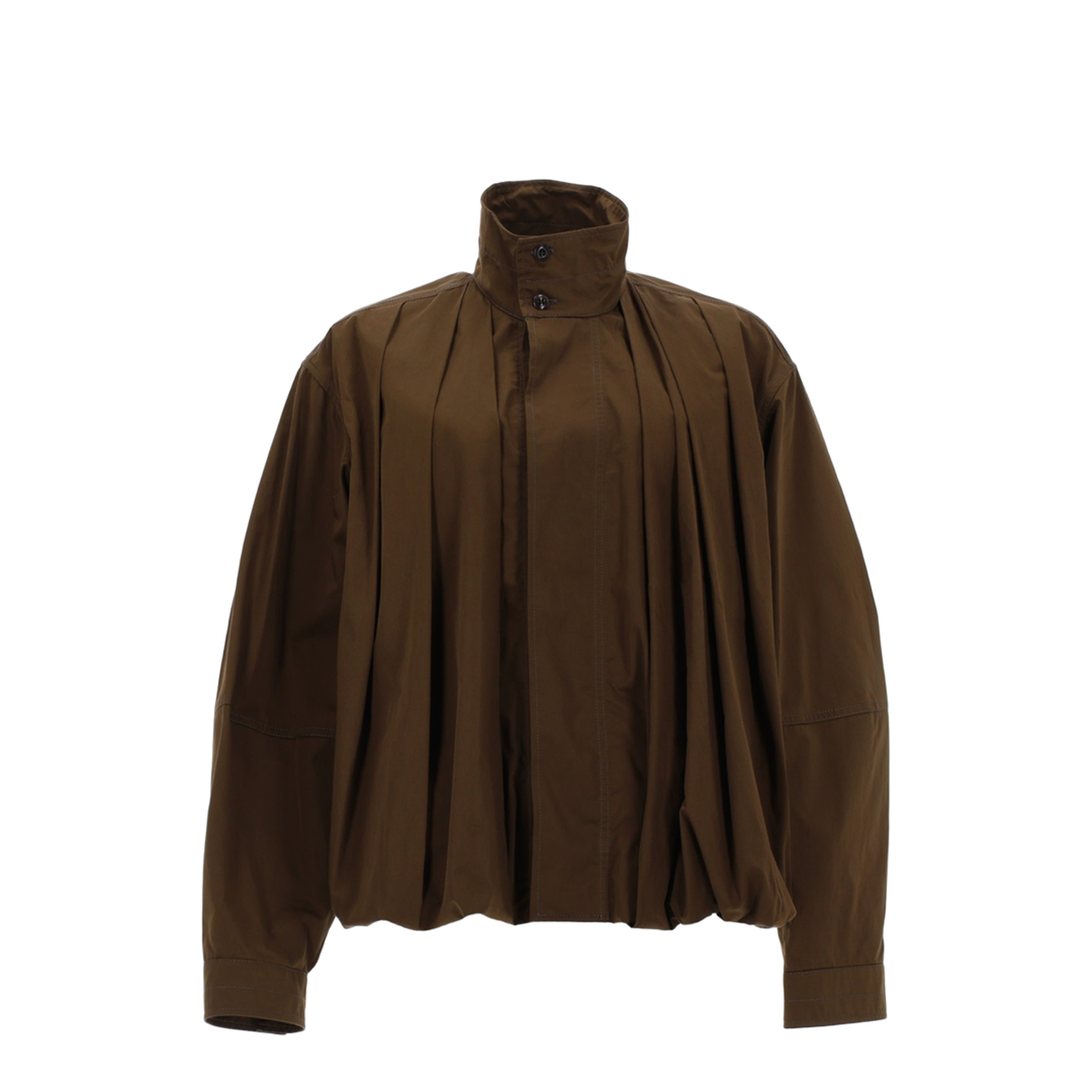 Pleated Bomber Jacket - Image 1