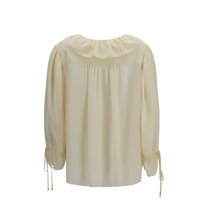 Ruffled V-Neck Shirt - Image 2