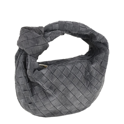 Jodie Mini Suede Handbag Grey - Image 3